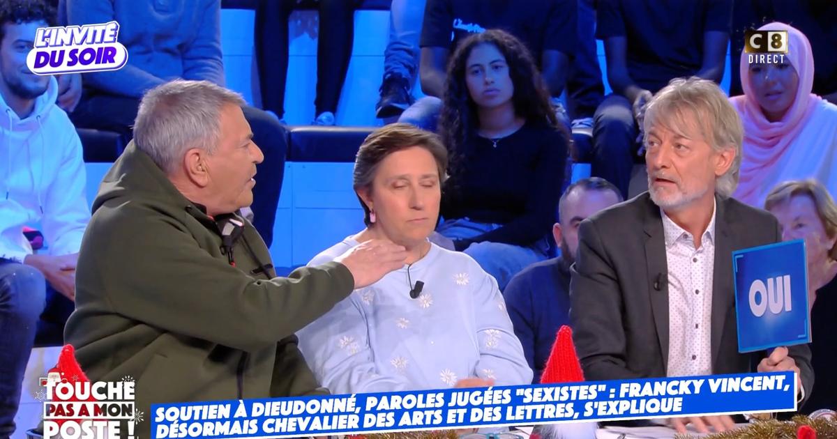 «Ta gueule !» : Jean-Marie Bigard agacé par Gilles Verdez dans «Touche pas à mon poste !»