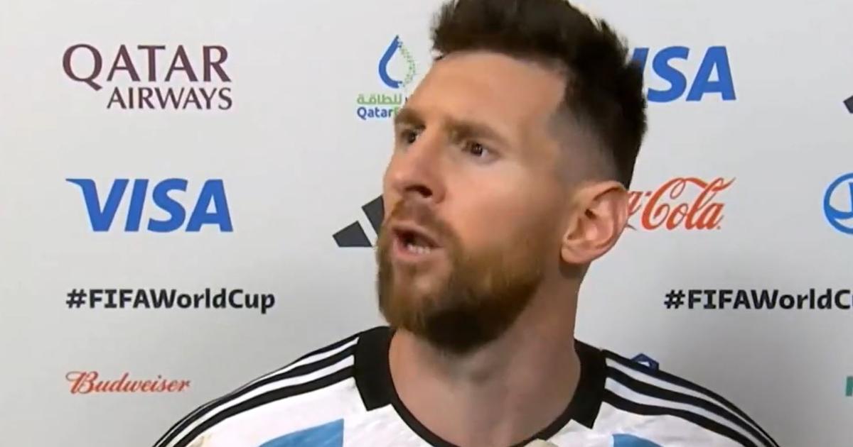 «Qu'est-ce que tu regardes, imbécile !», Messi s'emporte contre le buteur néerlandais après le match