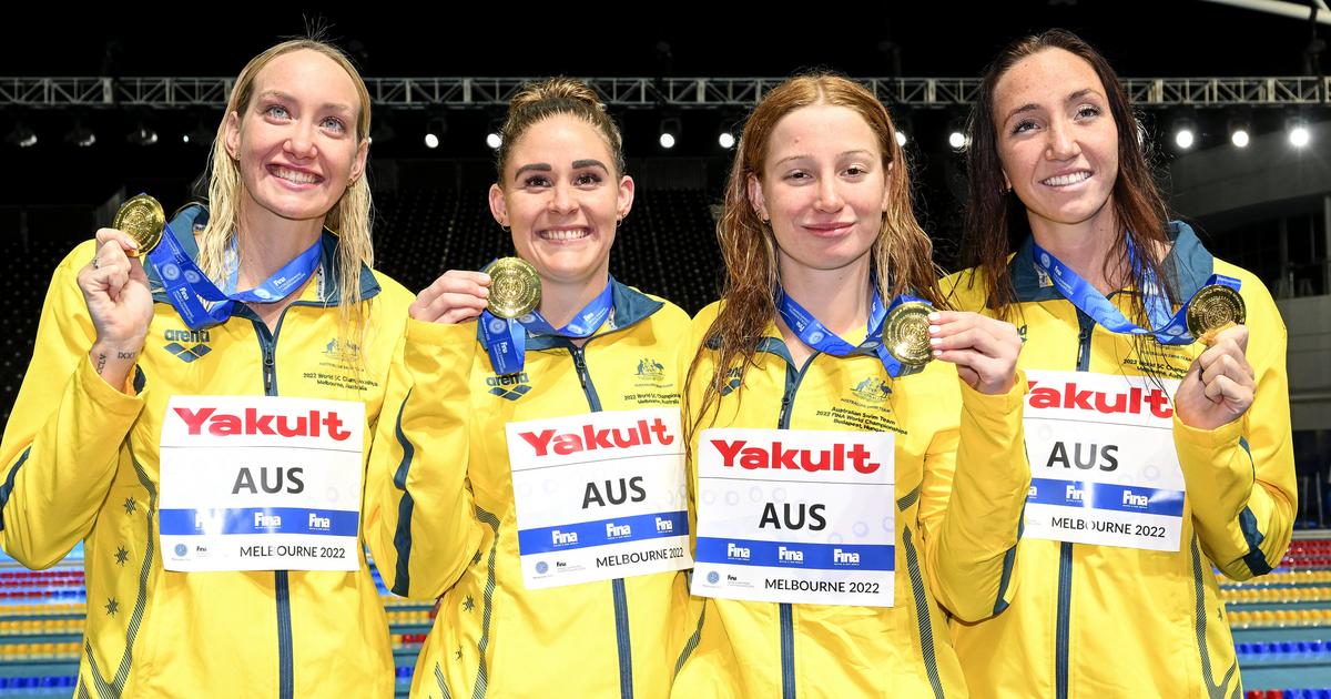 Australians set new world record at Worlds (short course) Time News