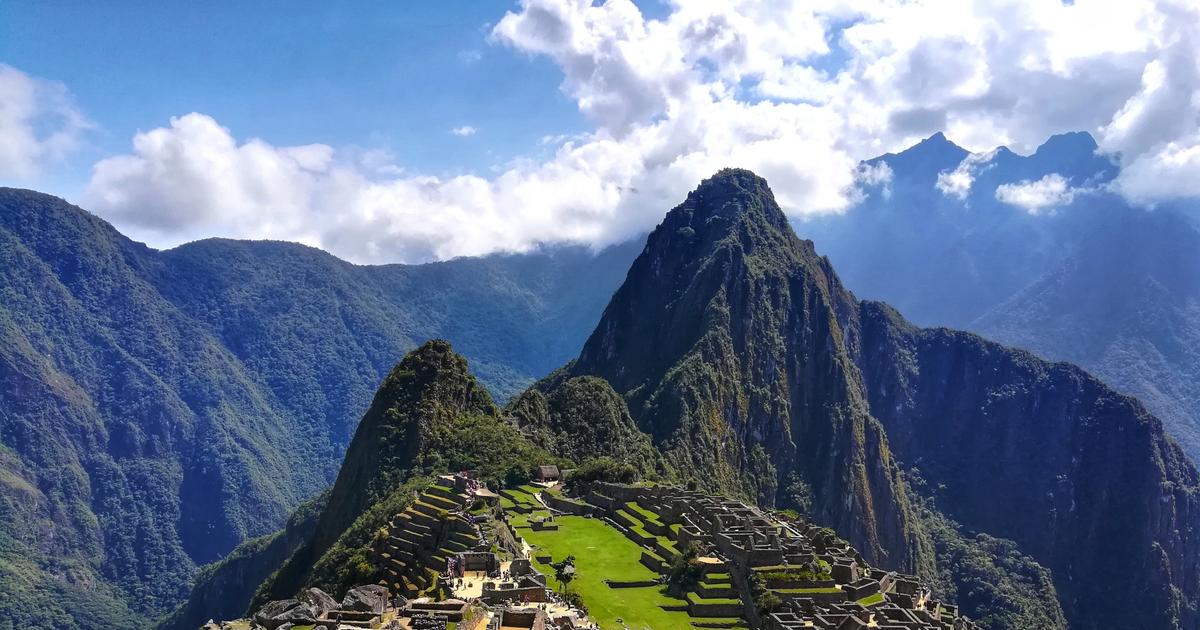Honderden toeristen zijn gestrand in Machu Picchu