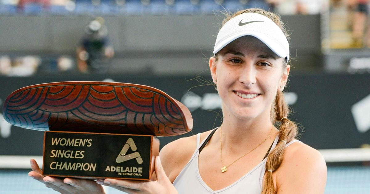 Tennis la Suissesse Belinda Bencic remporte le tournoi d'Adélaïde