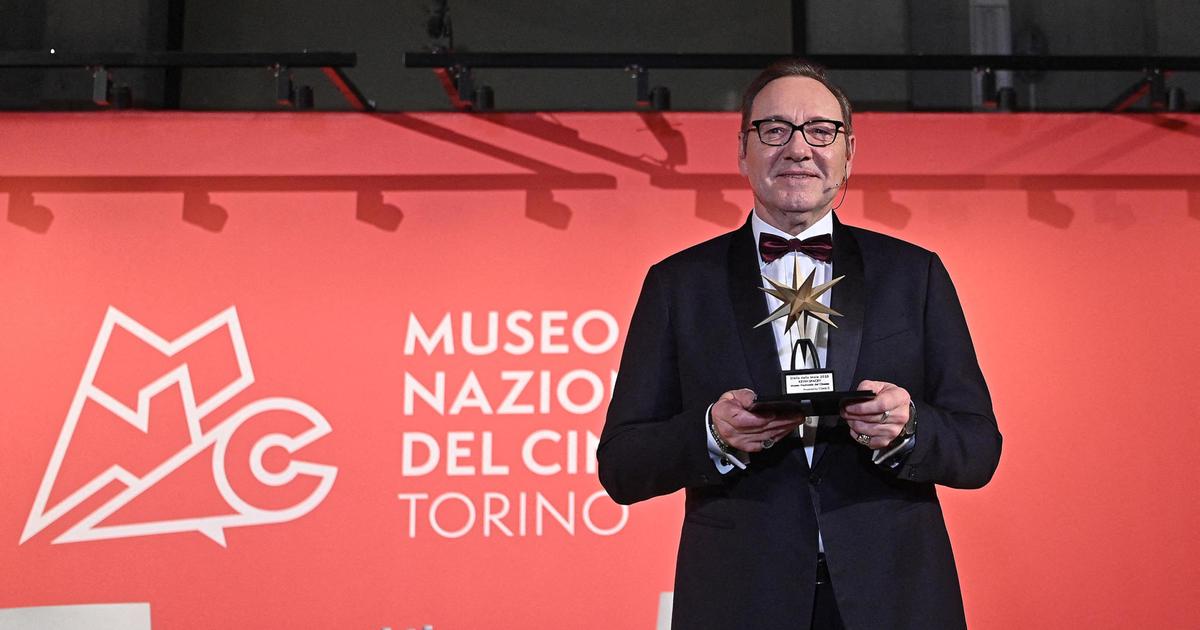 Il paria di Hollywood Kevin Spacey ha ricevuto un premio cinematografico in Italia