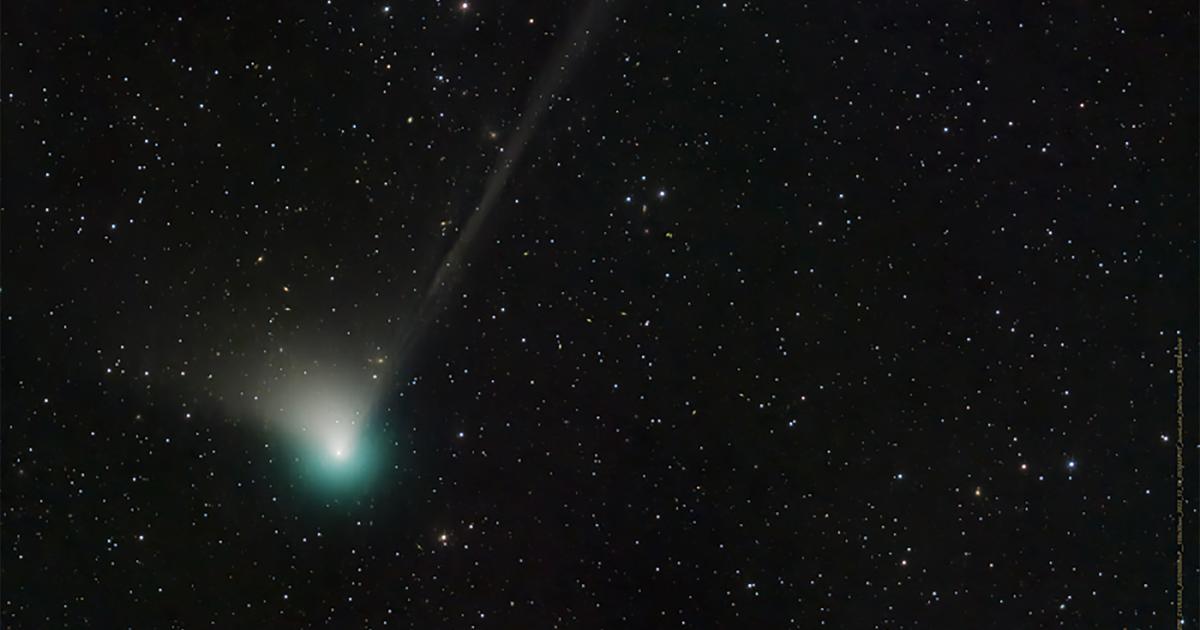 Comet ZTF has been visible to the naked eye since this weekend