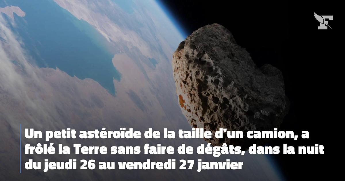Un astéroïde de la taille d'un camion a frôlé la Terre - Le Figaro