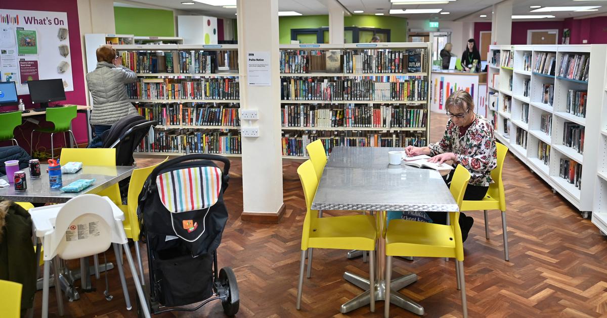 In the UK, libraries are becoming havens for victims of the economic crisis
