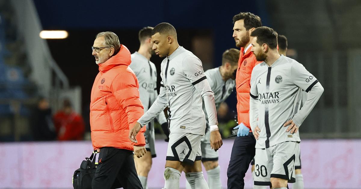 black evening for Mbappé, between missed penalties and … injury two weeks from Bayern