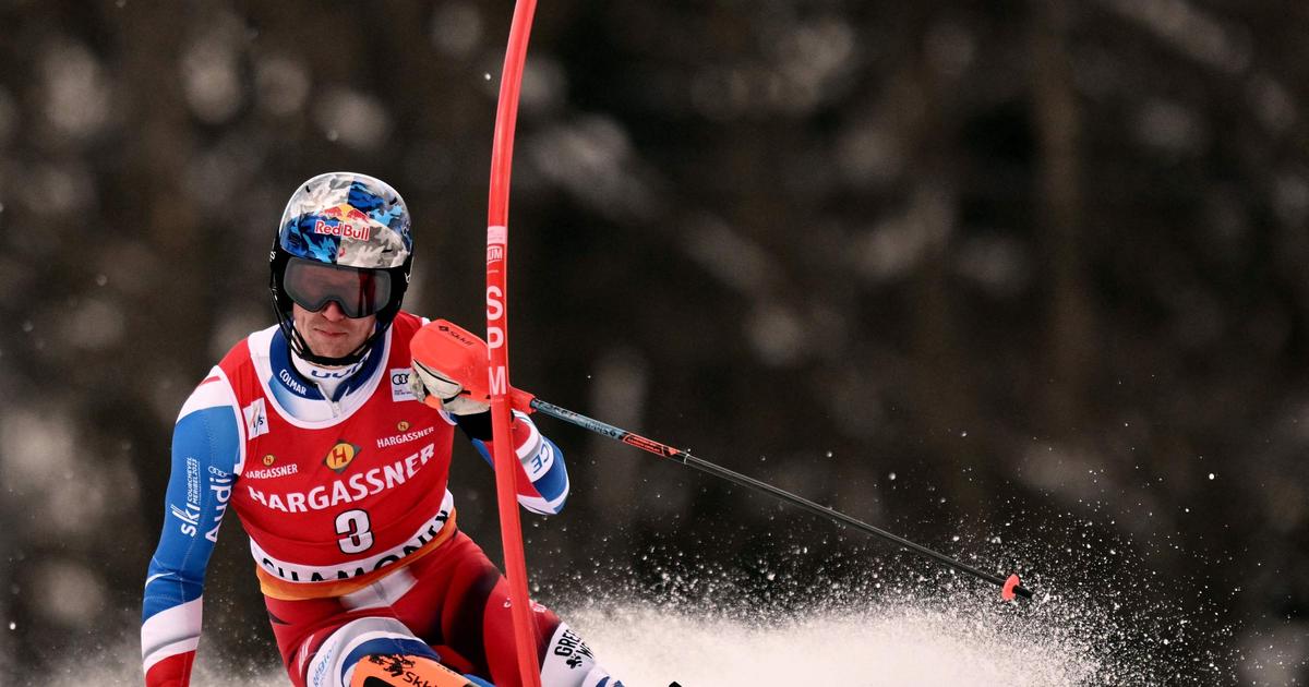 Ski : Clément Noël en tête après la première manche du slalom de Chamonix