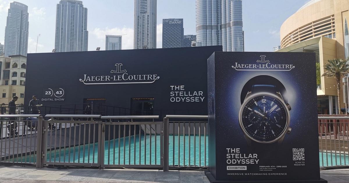 Jaeger-LeCoultre expose son odyssée stellaire à Dubaï