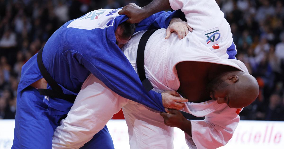 ippon in twenty-eight seconds, Riner expeditious for his entry into the running at the Paris Tournament