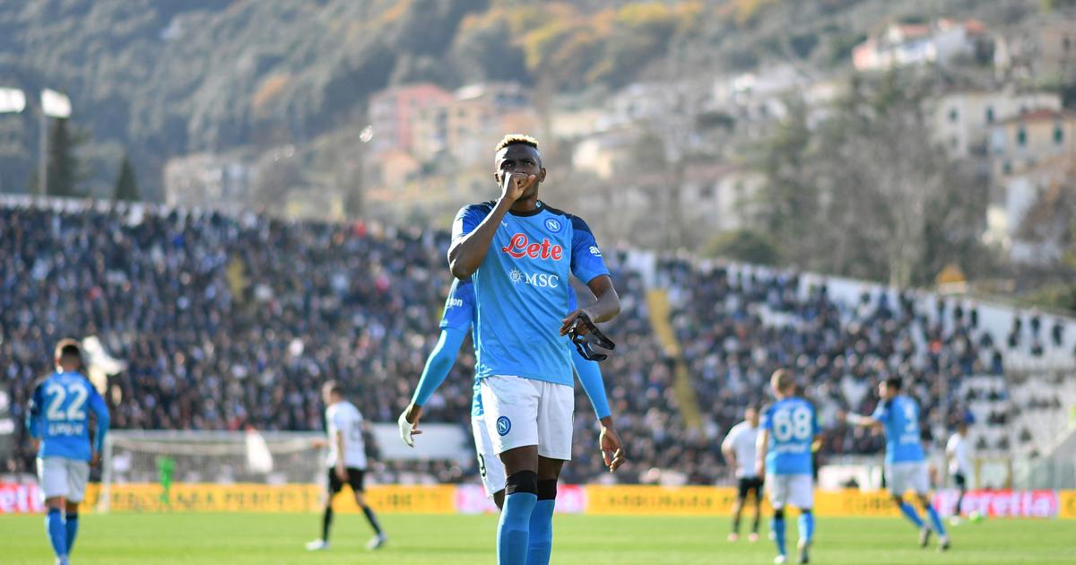 Serie A : Osimhen s'amuse, Naples en démonstration à la Spezia