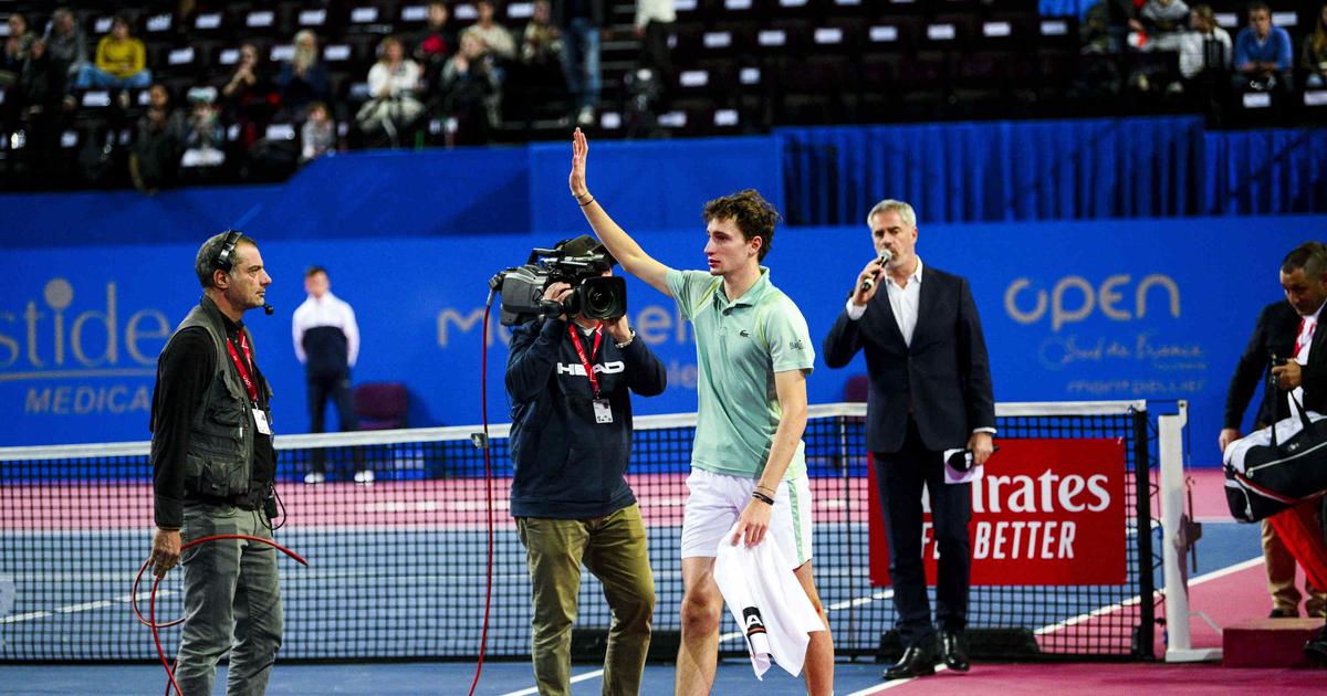 Tennis : « Rien de cassé », rassure Ugo Humbert après sa spectaculaire chute