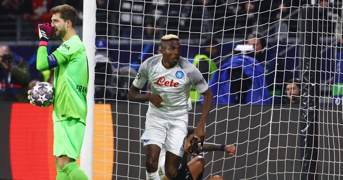 Naples prend une (grosse) option pour les quarts, Francfort perd Kolo Muani Naples prend une (grosse) option pour les quarts, Francfort perd Kolo Muani