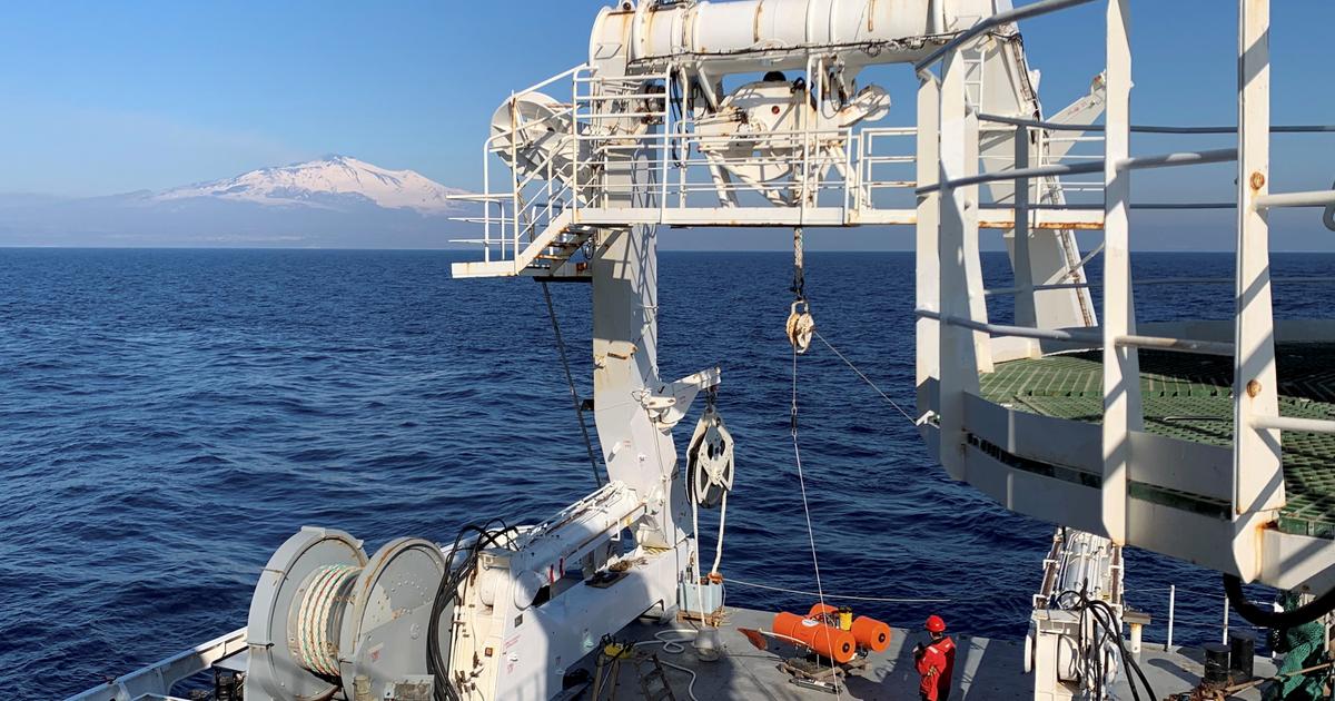 Aboard “L’Atalante”, to track earthquakes in the Mediterranean