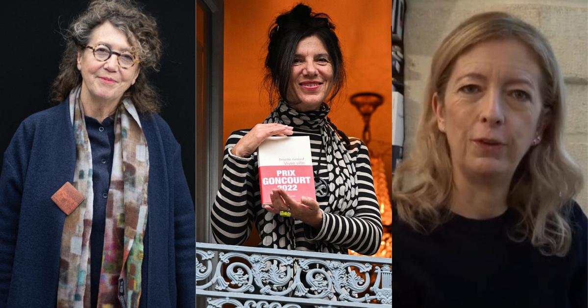 three new jurors including Brigitte Giraud, Goncourt 2022