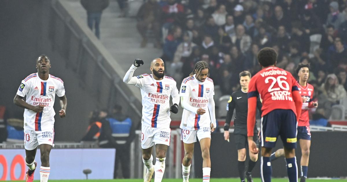 after a completely crazy scenario, Lacazette and the Lyonnais snatch a draw in Lille