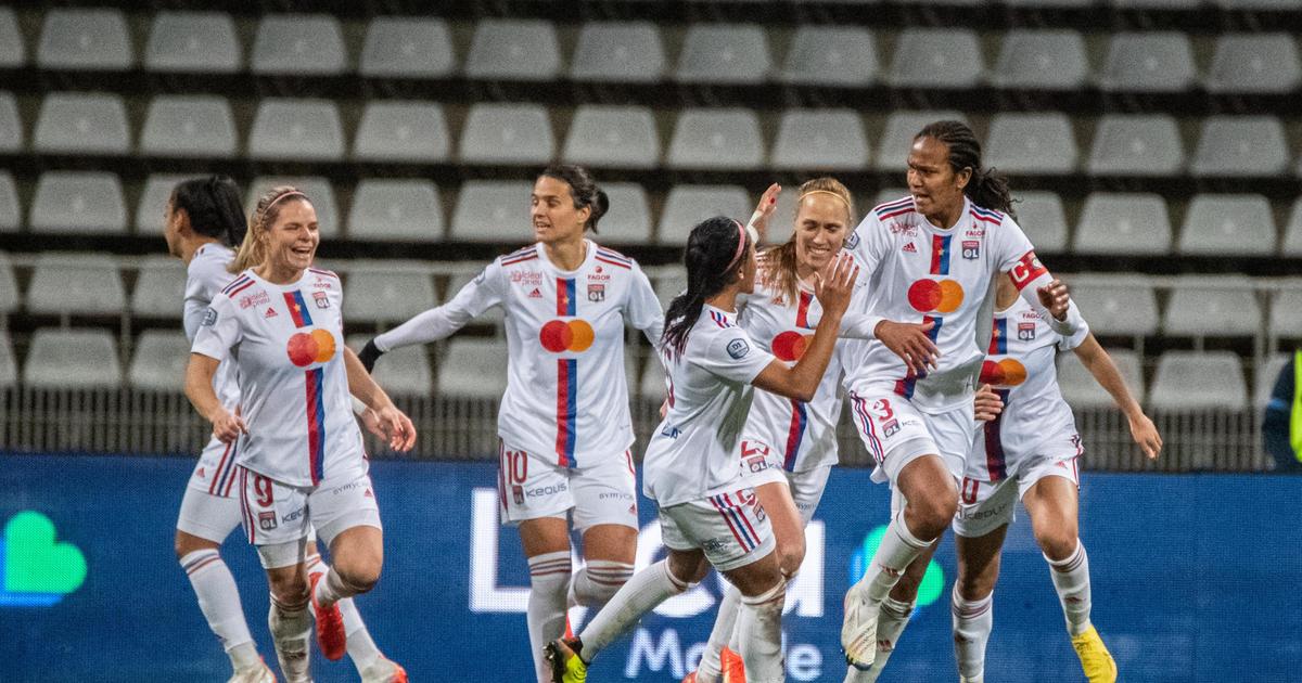 Football : le match de coupe de France féminine Lyon-Fleury en lever de rideau d'OL-Nantes