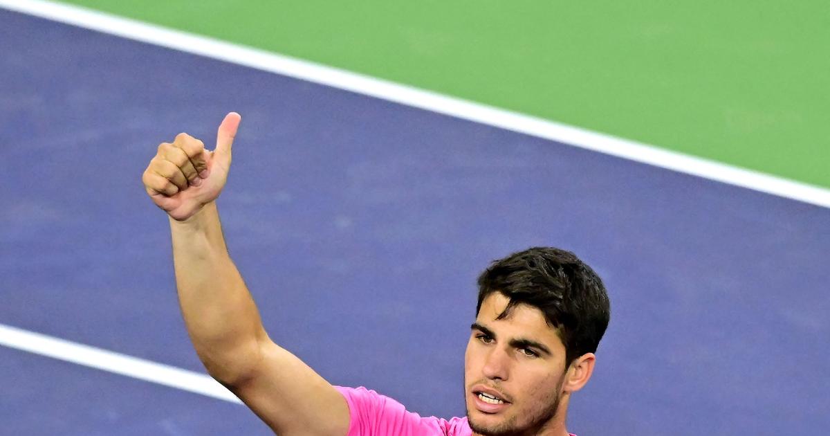 Rock solid Alcaraz advances to 8th at Indian Wells, Wawrinka roars again