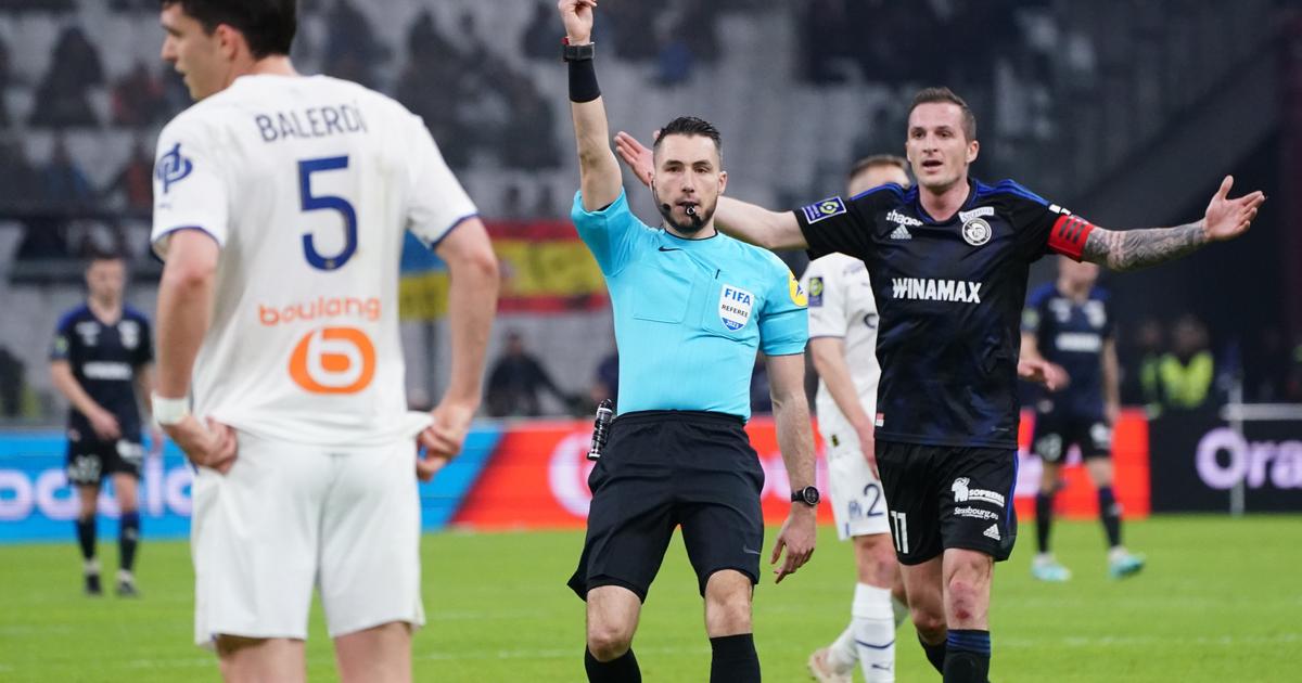 Balerdi suspended for two matches after his red card against Strasbourg