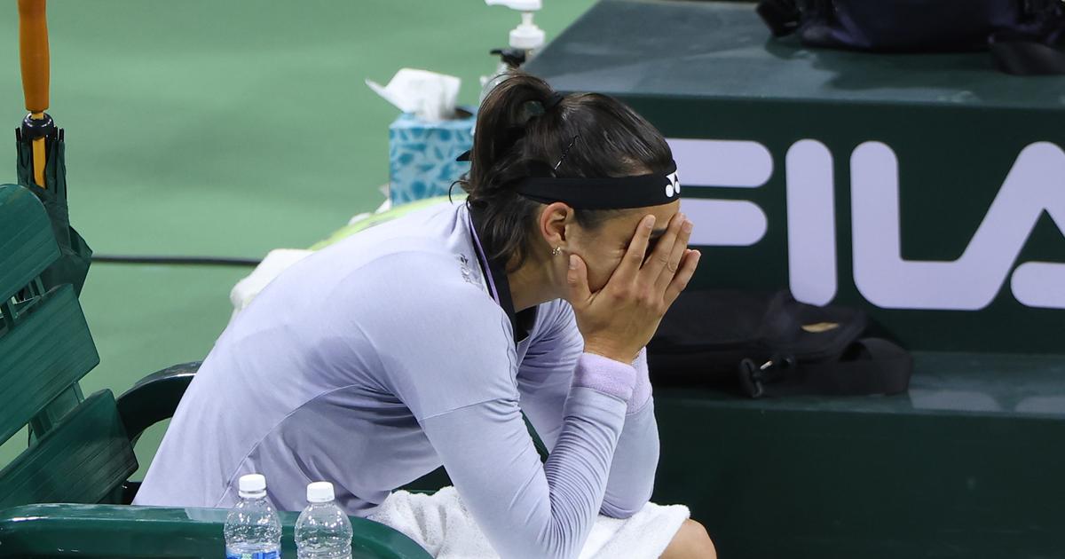 in a day without, Garcia misses the hold-up and loses in the round of 16 to Indian Wells