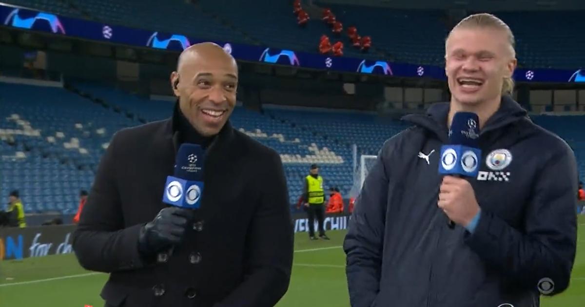 Henry hilarious in front of Haaland, who chambers ex-players Carragher and Richards
