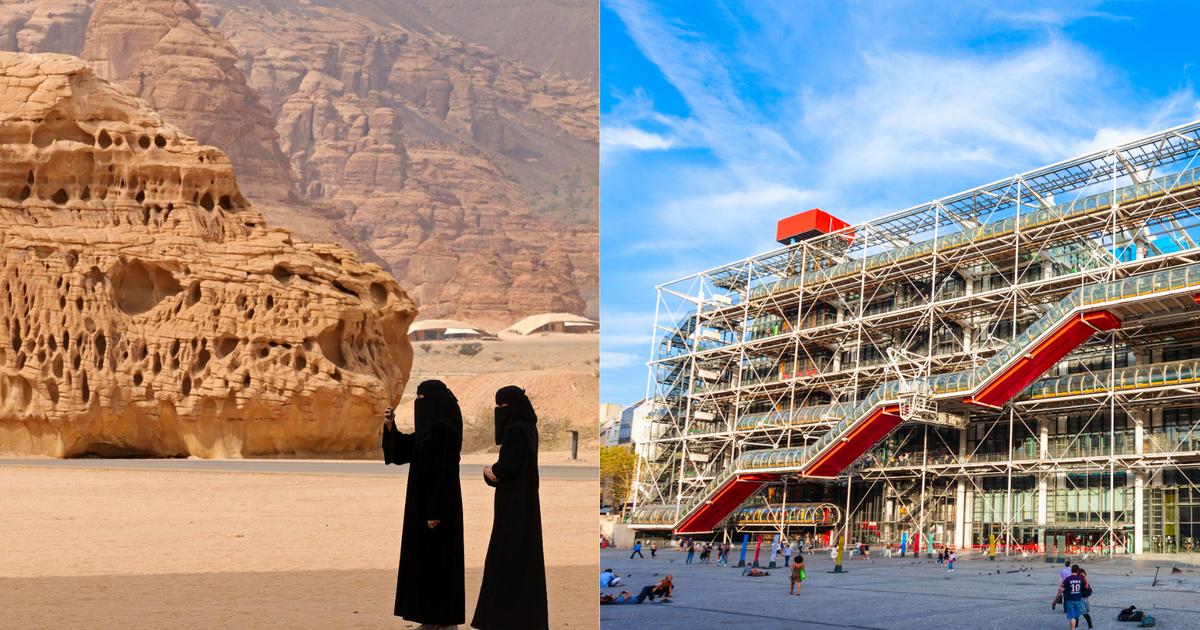 The Center Pompidou signs an agreement for a future contemporary art museum in Saudi Arabia
