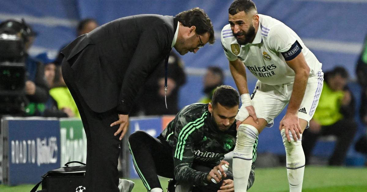 Benzema hit in the shin four days before the Clasico against Barça