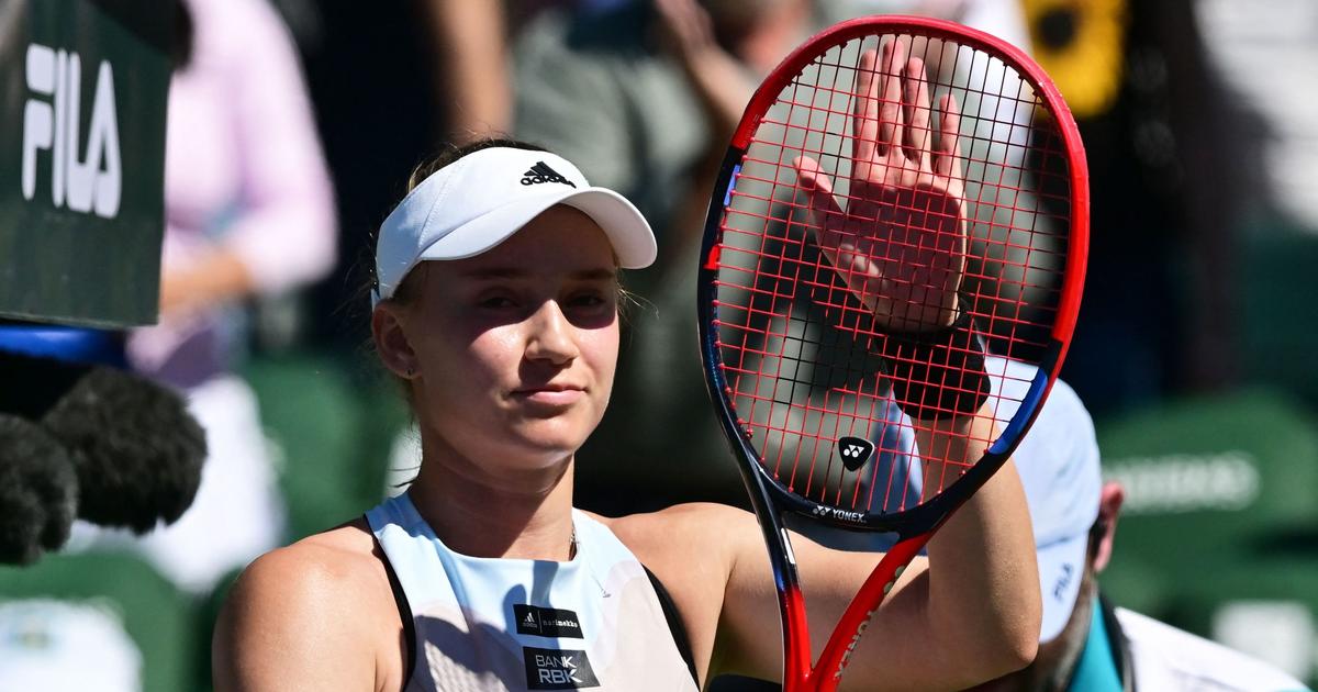 Rybakina wins hard against Muchova and reaches Indian Wells semi-finals