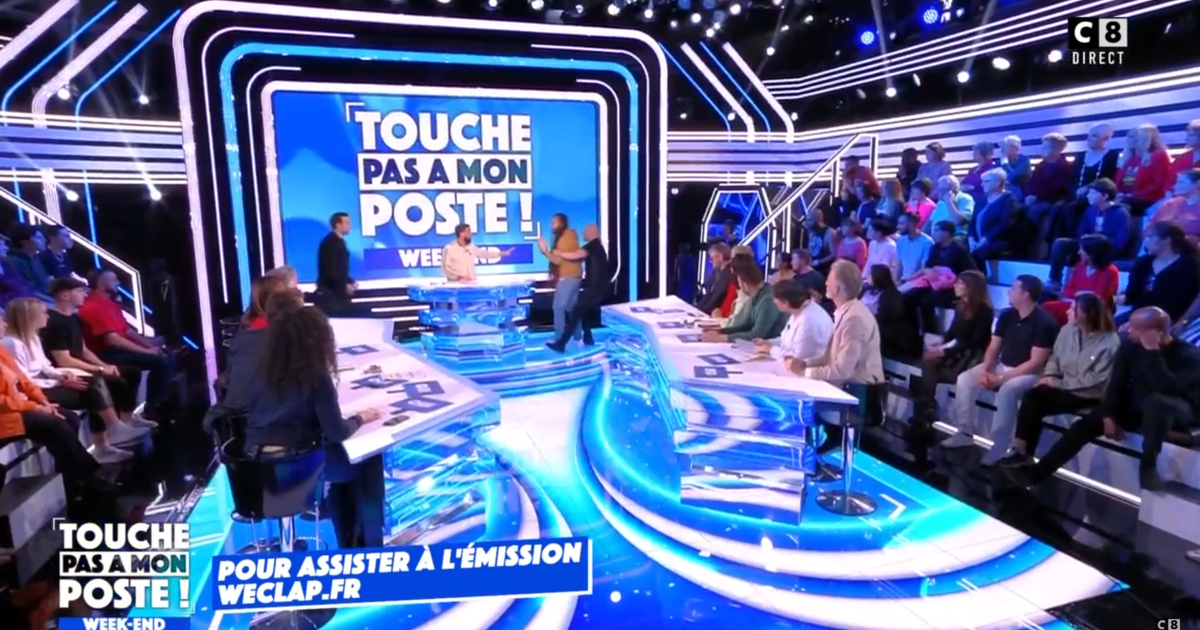 Intrusion on the set of “Touche pas à mon poste” live on C8