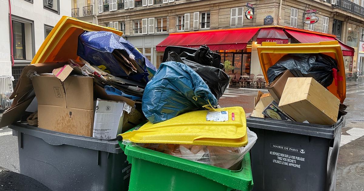The threshold of 10,000 tonnes of waste not collected in Paris crossed, according to the town hall