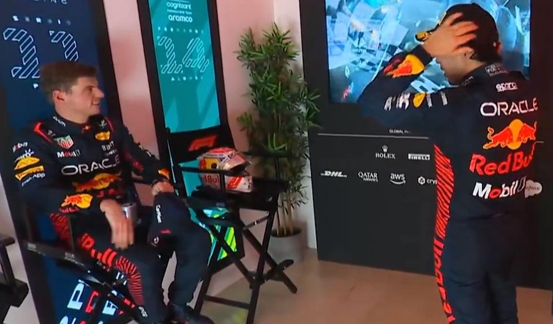 “Were you not told to keep up the pace?”, the tense exchange between Pérez and Verstappen