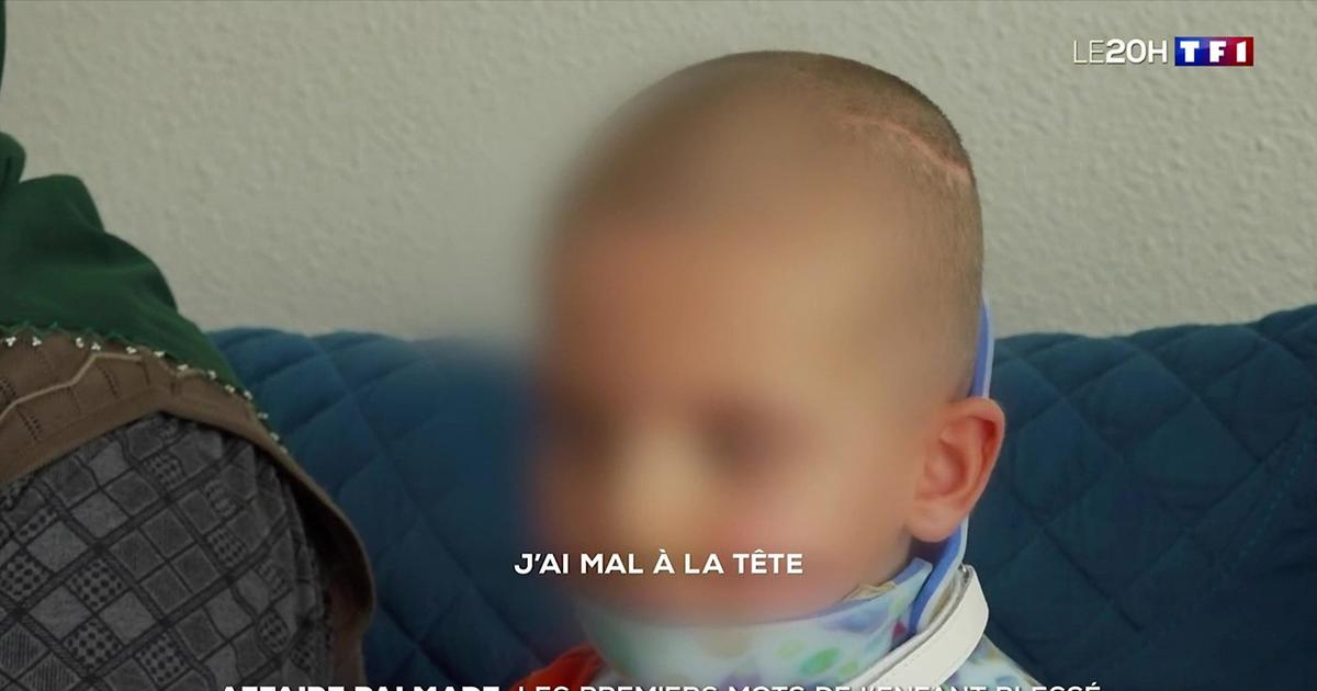 the 6-year-old child injured in the accident testifies for the first time on TF1 and BFMTV