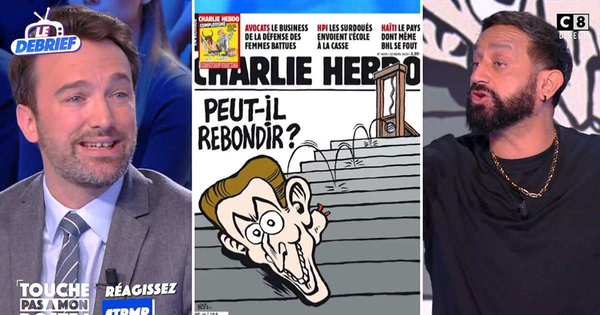 Cyril Hanouna says all the bad things he thinks of Charlie Hebdo