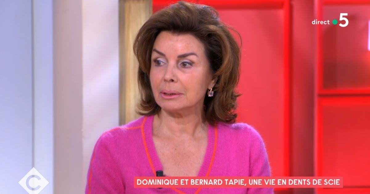 the regrets of Dominique Tapie on the death of her husband Bernard