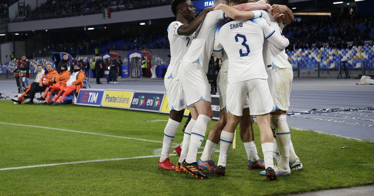 England resist Italy’s comeback and win in Naples