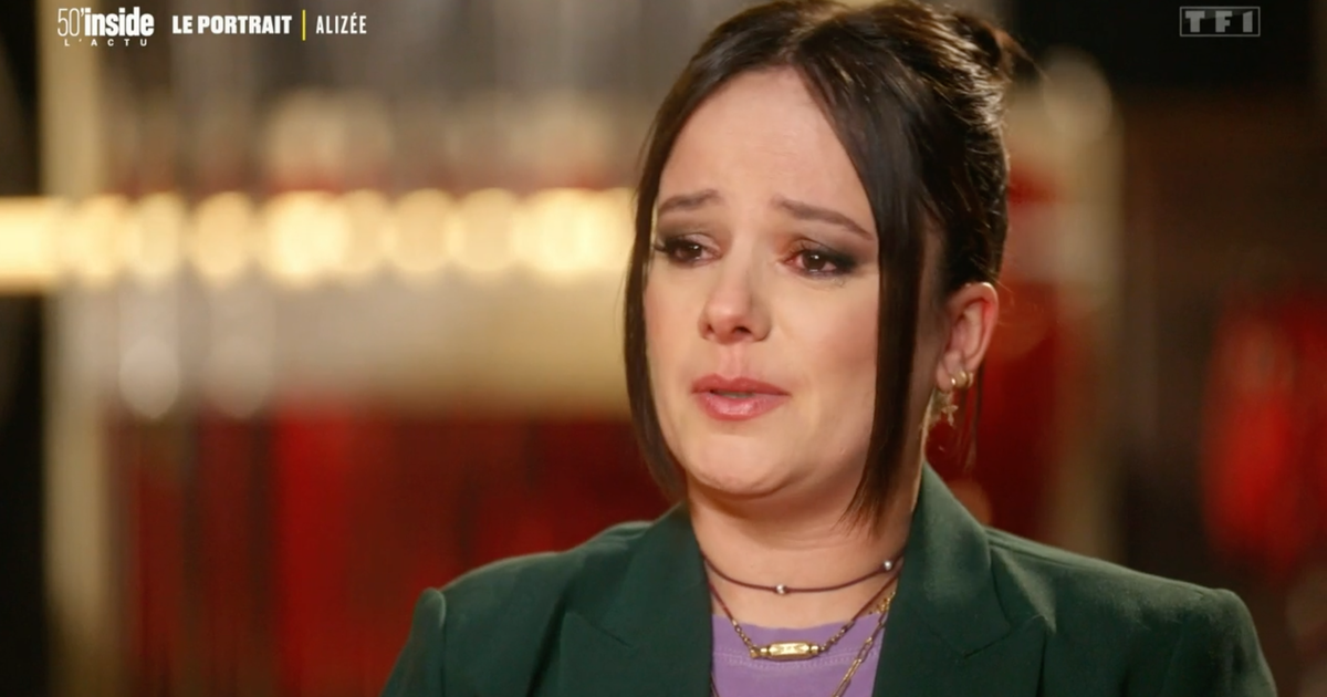 «Je pense à ma famille» : Alizée fond en larmes face à Nikos Aliagas dans «50' Inside»