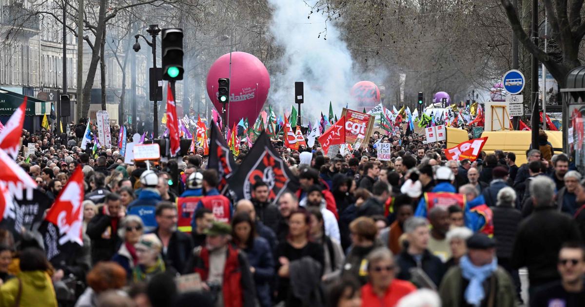 Paris, Rennes, Nantes … Where will the demonstrations against the pension reform start on Tuesday, March 28?