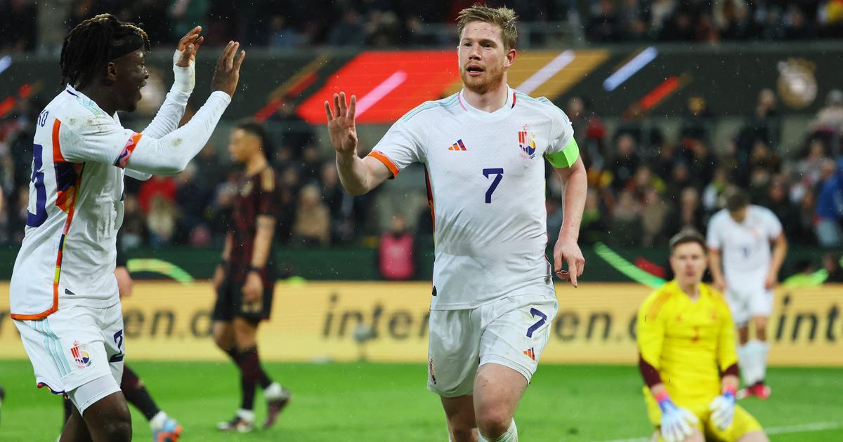 scorer and double passer, De Bruyne carries Belgium against Germany