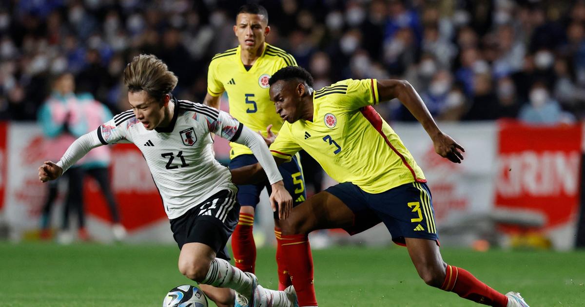 Colombia dominates Japan in friendly match