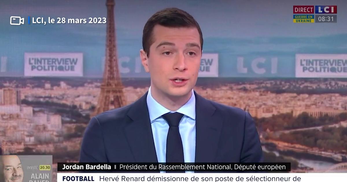 Retraites : pour Bardella, Macron «joue la stratégie de l'épuisement et de l'essoufflement»