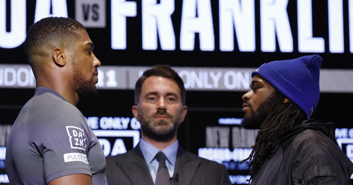 Boxe : «Le pire moment pour m'affronter», affirme Joshua avant son combat contre Franklin