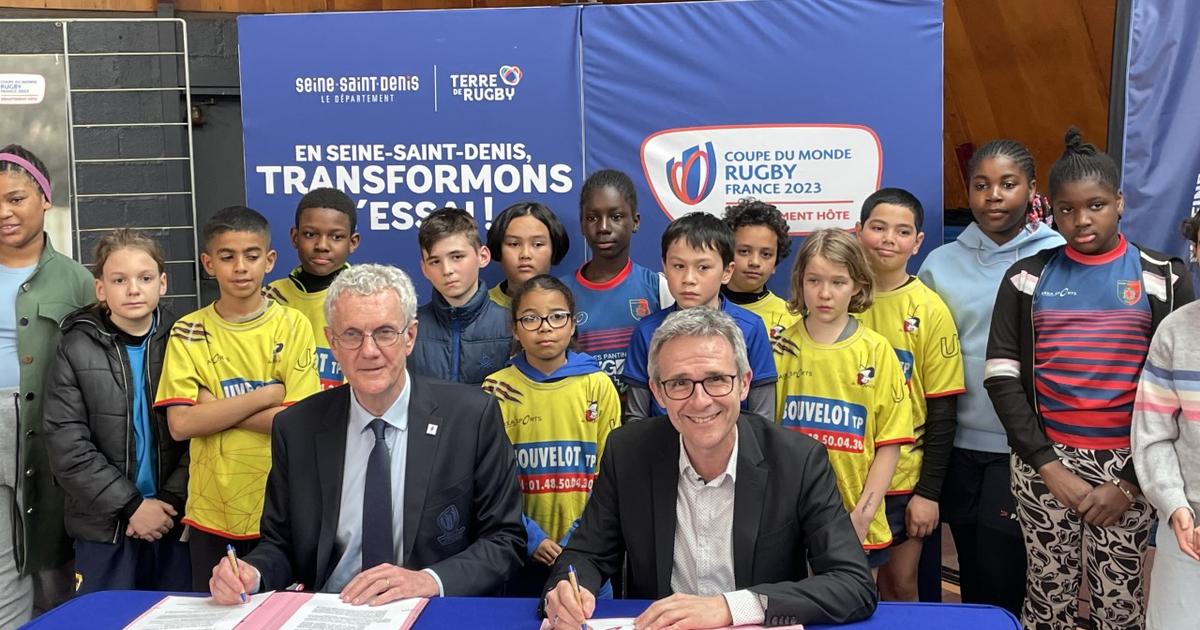 Rugby : avec la Coupe du monde, la Seine-Saint-Denis et France 2023 veulent séduire les jeunes