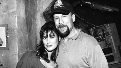 “I also loved them together.”  Emma Heming posted a vintage photo of Bruce Willis and Demi Moore