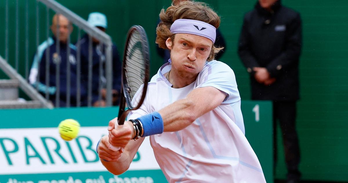 The crying of Andrey Rublev after winning the most important title of ...