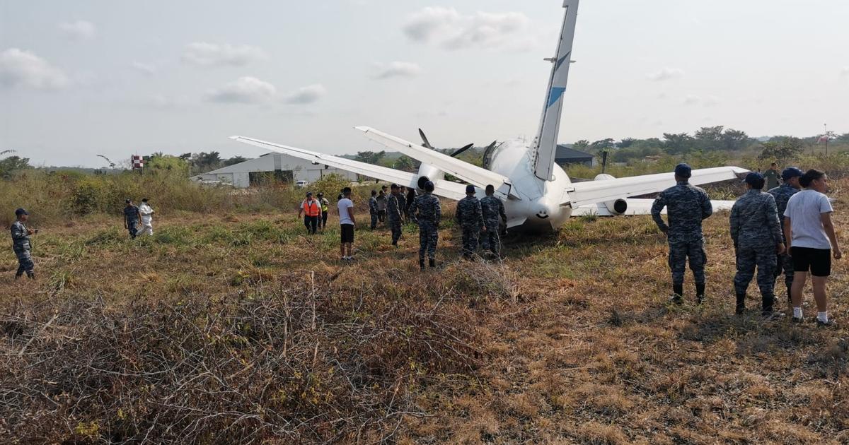 a plane loses part of its landing gear, no injuries Archyde