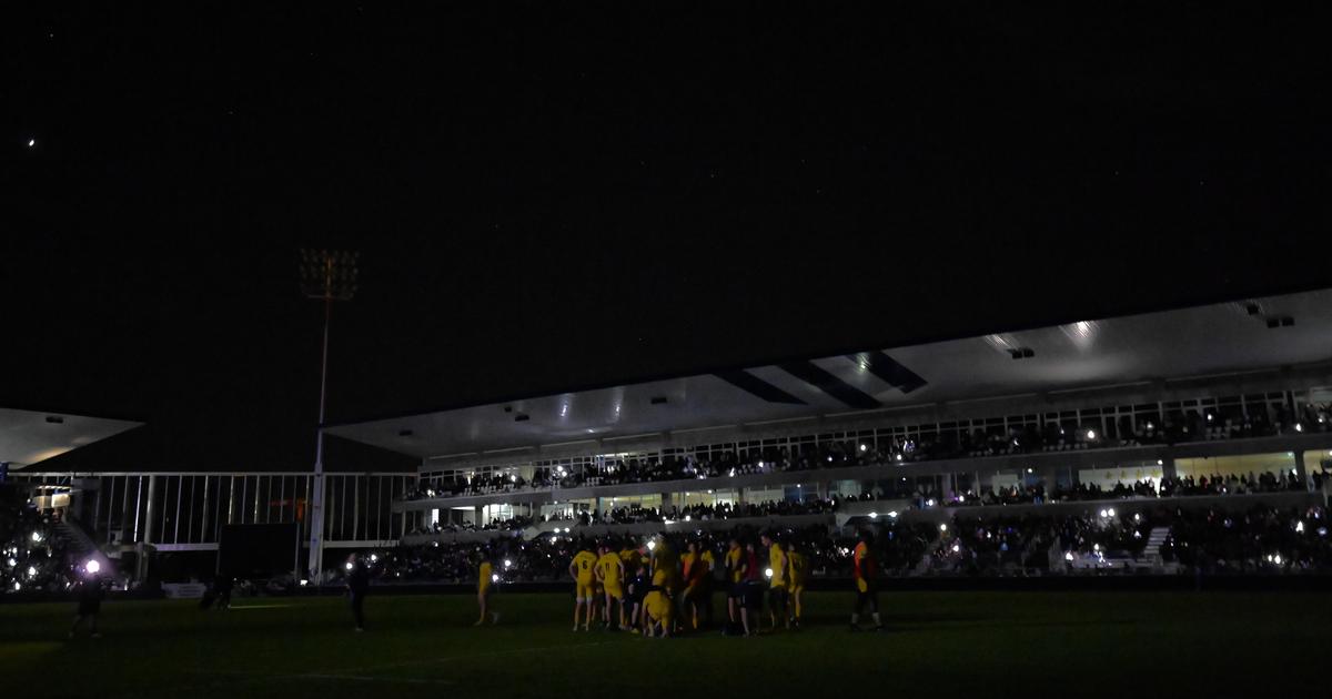 the LNR condemns the power cut during Agen-Nevers (Pro D2)
