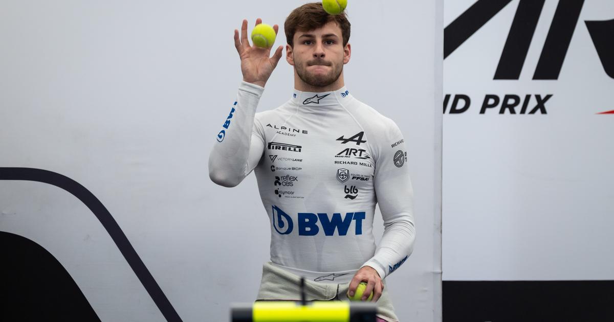 first tests for the great French hope Victor Martins with Alpine Time