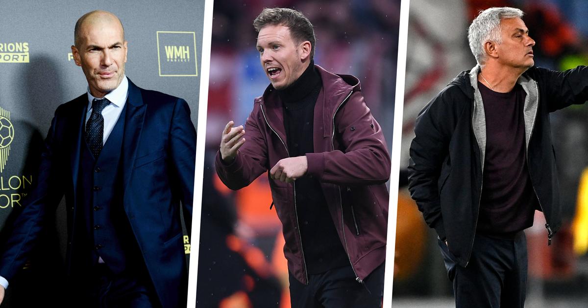 Zidane, Nagelsmann, Mourinho … These coaches who will shake up the summer transfer window