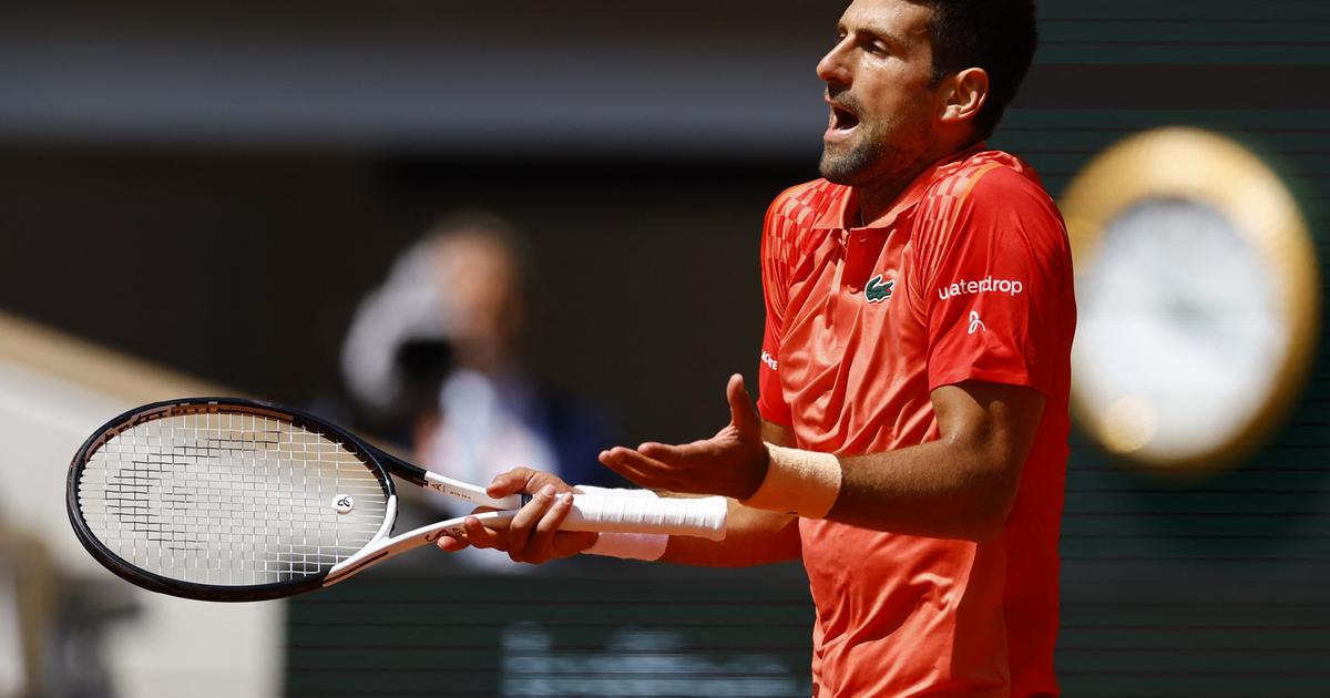 Roland-Garros 2023 : «Vérifiez la machine, c'est la cinquième fois que cela arrive !», s'agace Djokovic