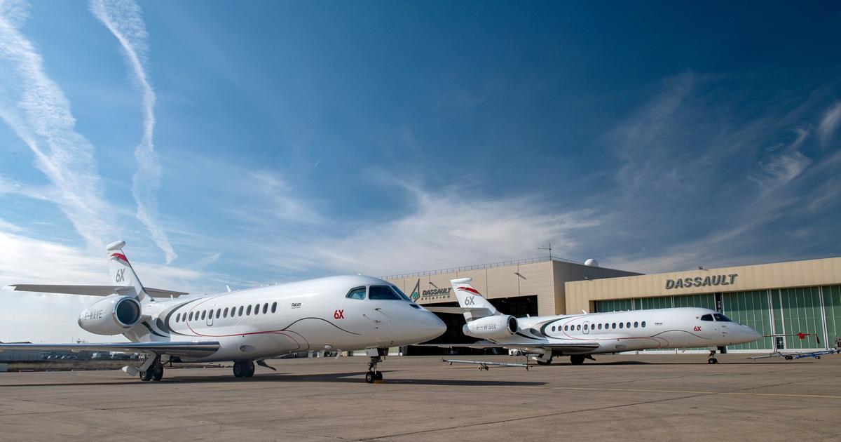 The Falcon 6X puts on a show at Le Bourget The Limited Times