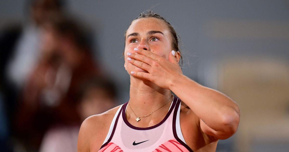 “a huge atmosphere”, slipped Sabalenka at the end of the women’s night session
